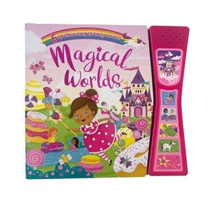 Magical Worlds Interactive Fairy Sound Book - Pink